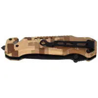 Nóż ratowniczy Puma Solingen Camo Aluminium, Black