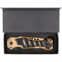 Nóż ratowniczy Puma Solingen Camo Aluminium, Black