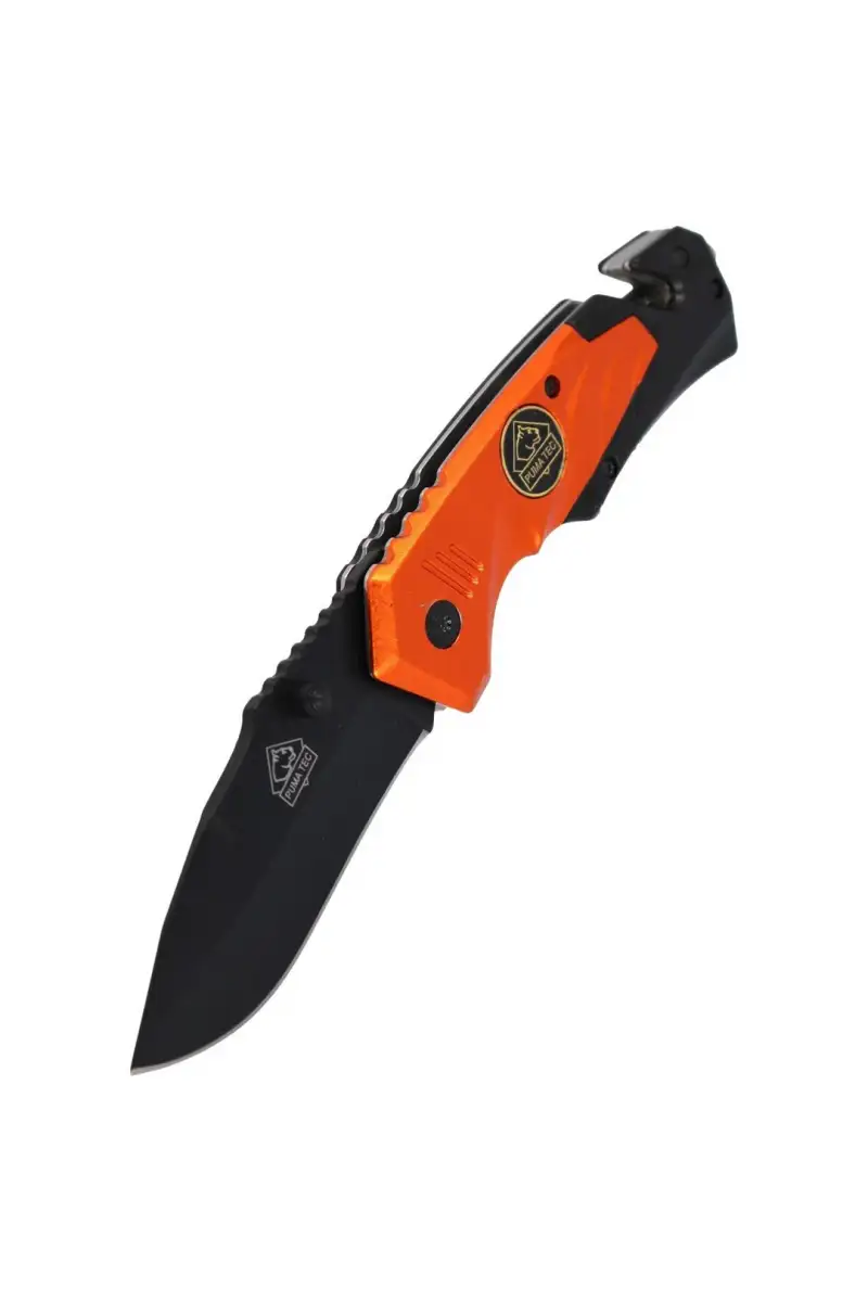 Nóż ratowniczy Puma Solingen Black / Orange Alumin