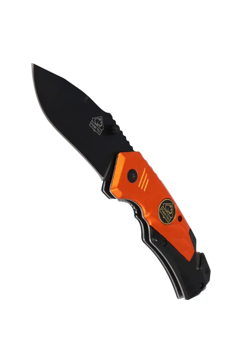 Nóż ratowniczy Puma Solingen Black / Orange Alumin