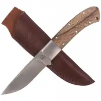 Nóż myśliwski Puma Solingen Zebra Wood, Satin (312