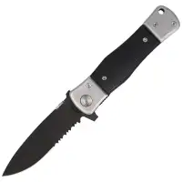 Nóż Herbertz Solingen Italian Stiletto Style Black