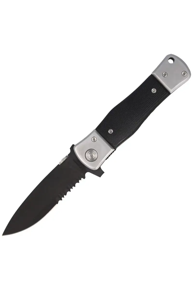 Nóż Herbertz Solingen Italian Stiletto Style Black