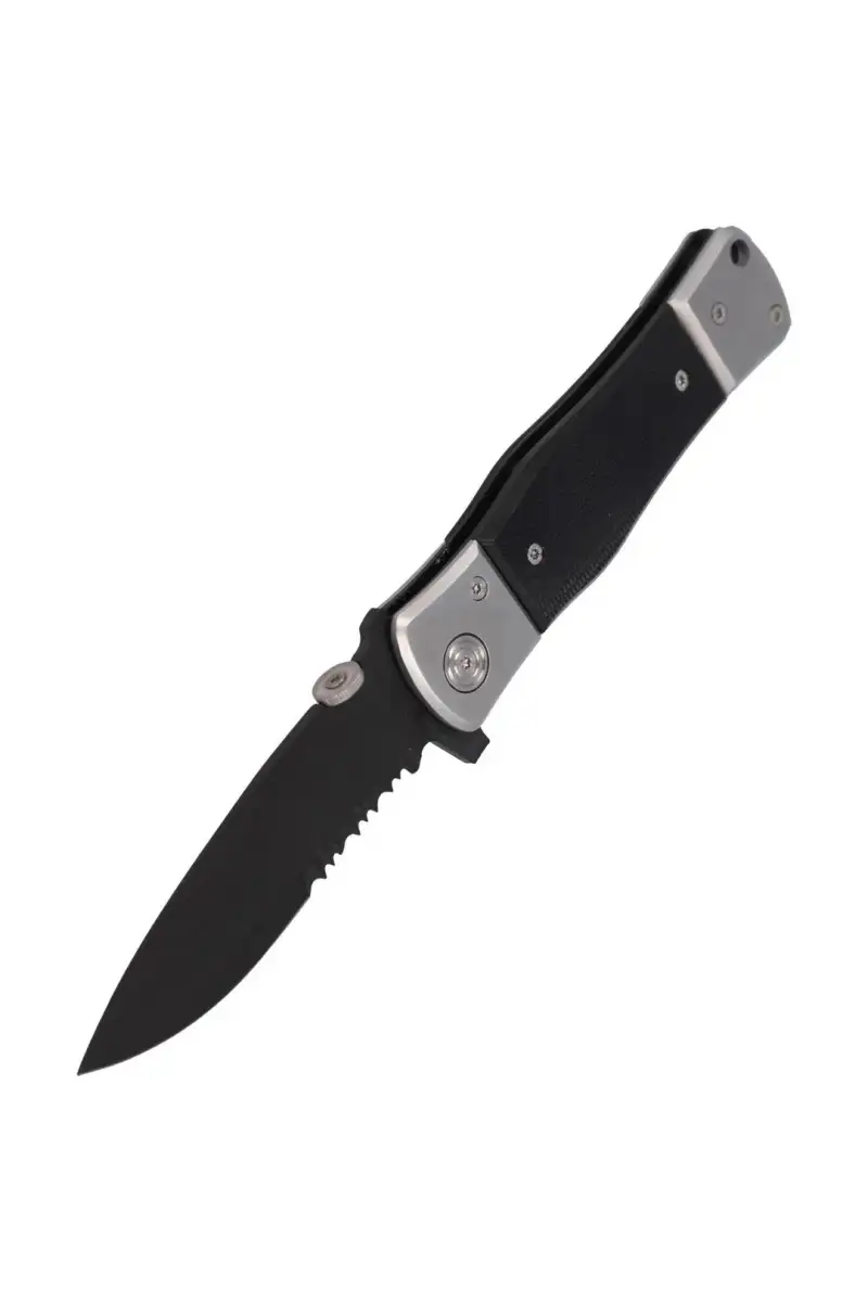 Nóż Herbertz Solingen Italian Stiletto Style Black