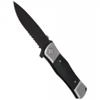 Nóż Herbertz Solingen Italian Stiletto Style Black