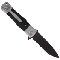 Nóż Herbertz Solingen Italian Stiletto Style Black