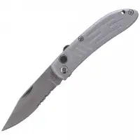 Nóż automatyczny Everts Solingen Predator Grey Alu