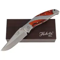 Nóż Herbertz Solingen Pakka Wood, Satin (216211)