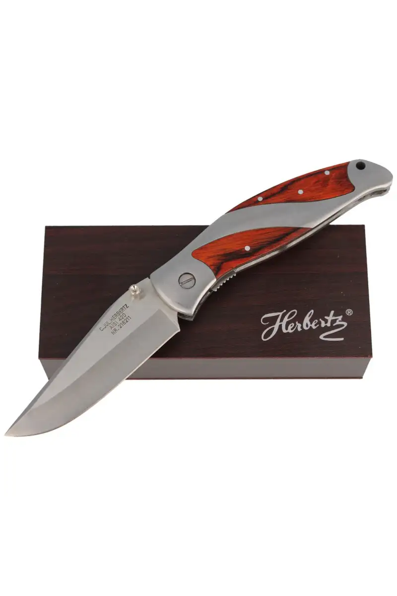 Nóż Herbertz Solingen Pakka Wood, Satin (216211)