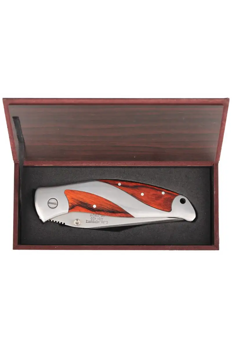 Nóż Herbertz Solingen Pakka Wood, Satin (216211)