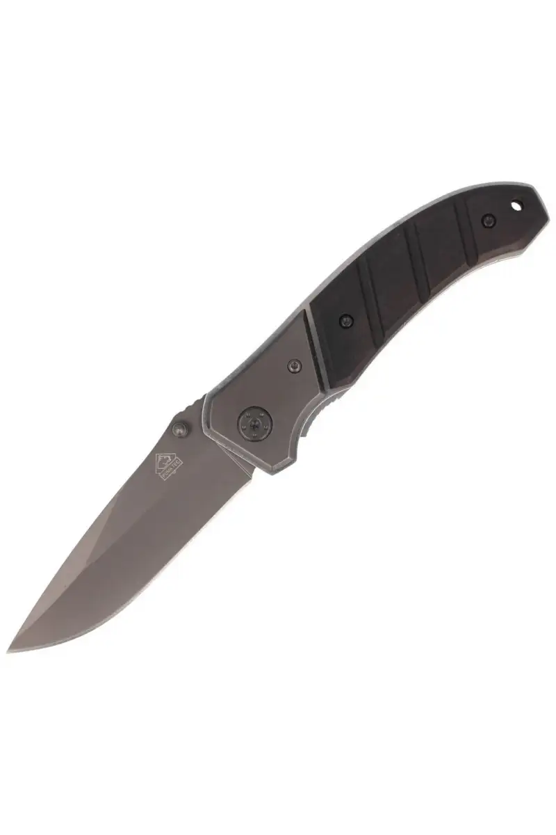 Nóż Puma Solingen Wood / Stainless, Titanium Coate
