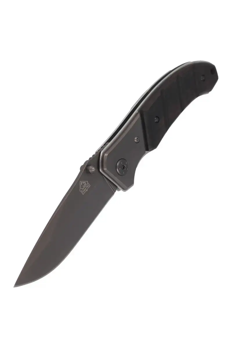 Nóż Puma Solingen Wood / Stainless, Titanium Coate
