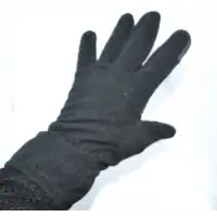 Rękawice zimowe Sharg Fleece TouchPad, Black (1040