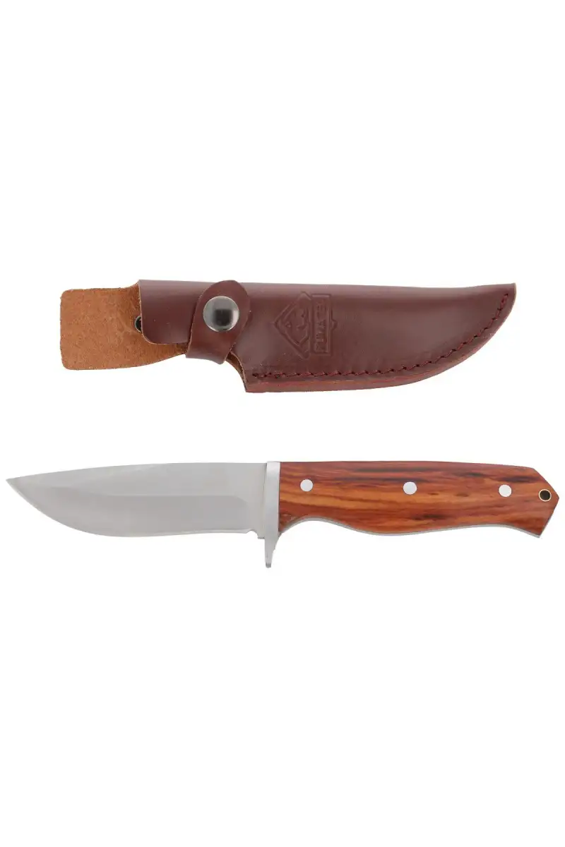 Nóż myśliwski Puma Solingen Vine Wood, Satin (3214