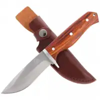 Nóż myśliwski Puma Solingen Vine Wood, Satin (3214
