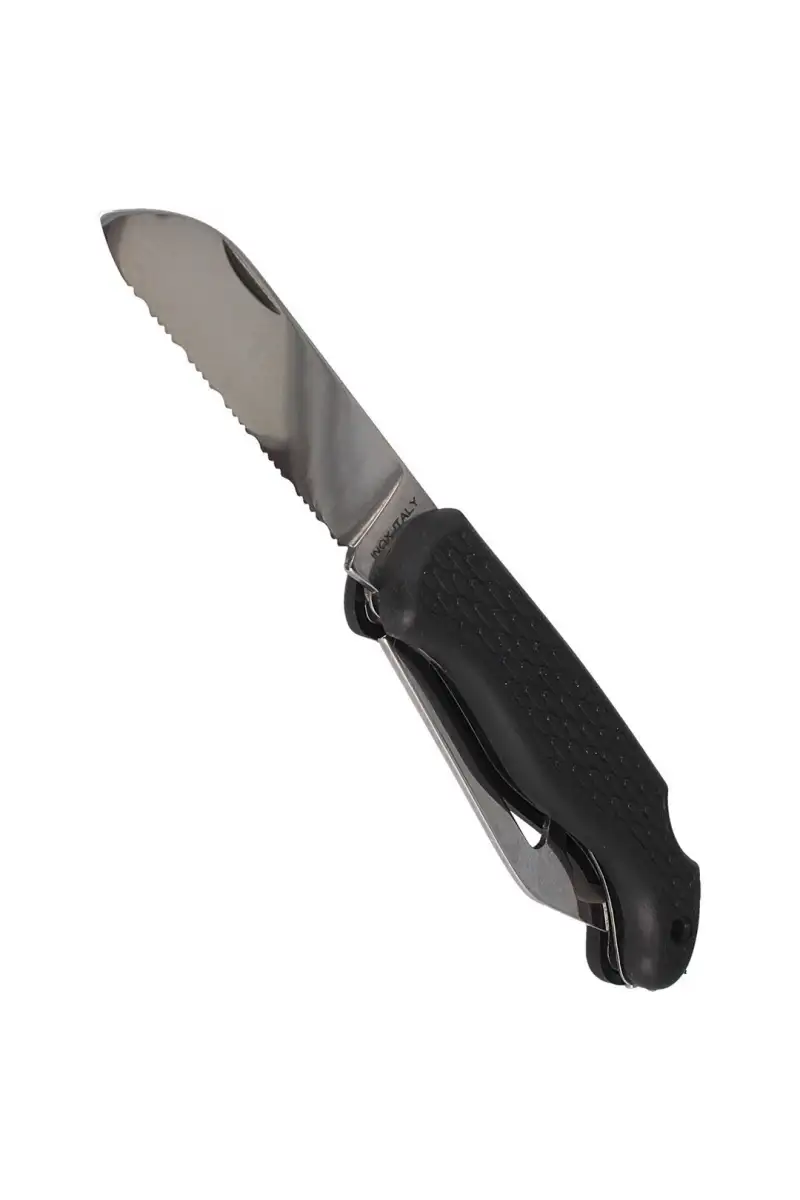 Nóż żeglarski MAC Coltellerie 65mm (BOAT 2 BLACK)