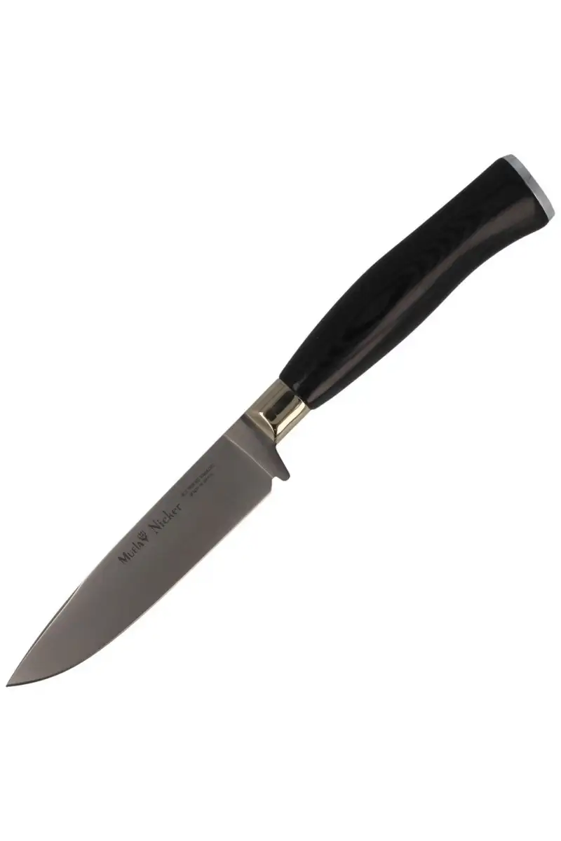 Nóż Muela Hidden Tang Black Micarta, Satin 1.4116