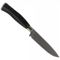 Nóż Muela Hidden Tang Black Micarta, Satin 1.4116