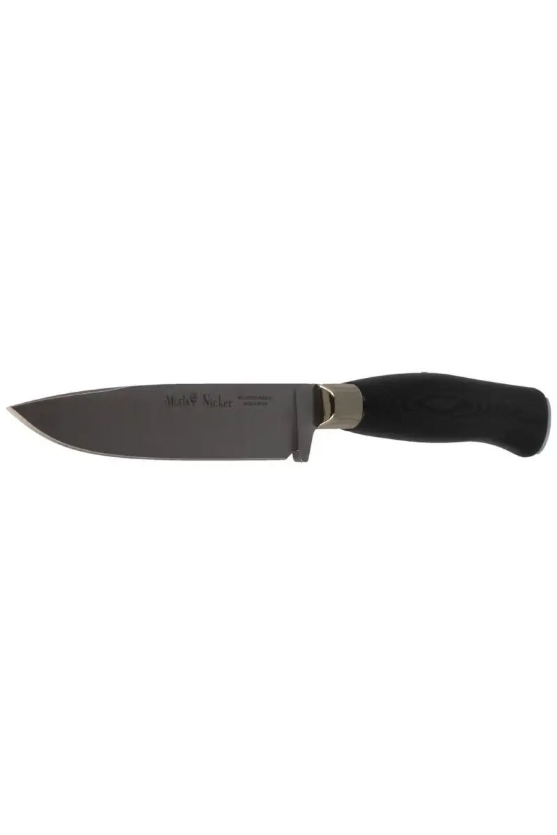 Nóż Muela Hidden Tang Black Micarta, Satin 1.4116