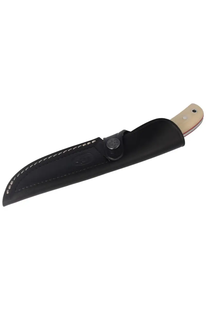 Nóż Muela Full Tang Beige Micarta, Mirror 1.4116 (