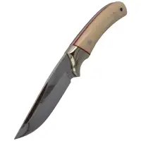Nóż Muela Full Tang Beige Micarta, Mirror 1.4116 (