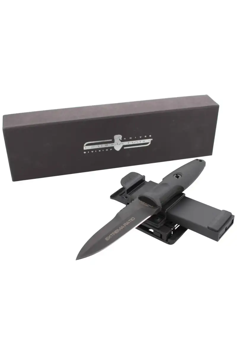 Nóż Extrema Ratio Pugio SE Black Nylon, Black N690