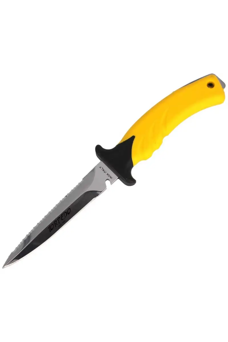 Nóż nurkowy MAC Coltellerie 115mm (TORPEDO 11 YELL