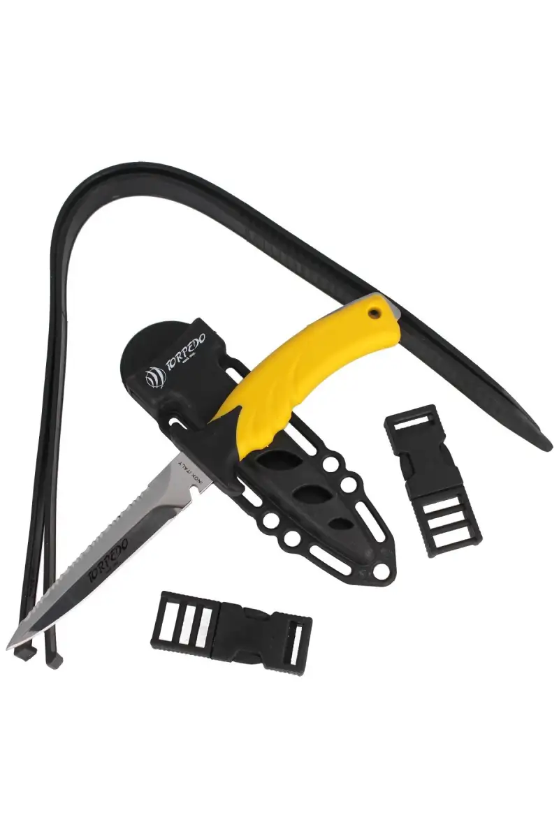 Nóż nurkowy MAC Coltellerie 115mm (TORPEDO 11 YELL