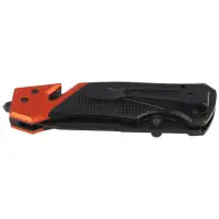 Nóż ratowniczy Herbertz Solingen Black / Red Alumi