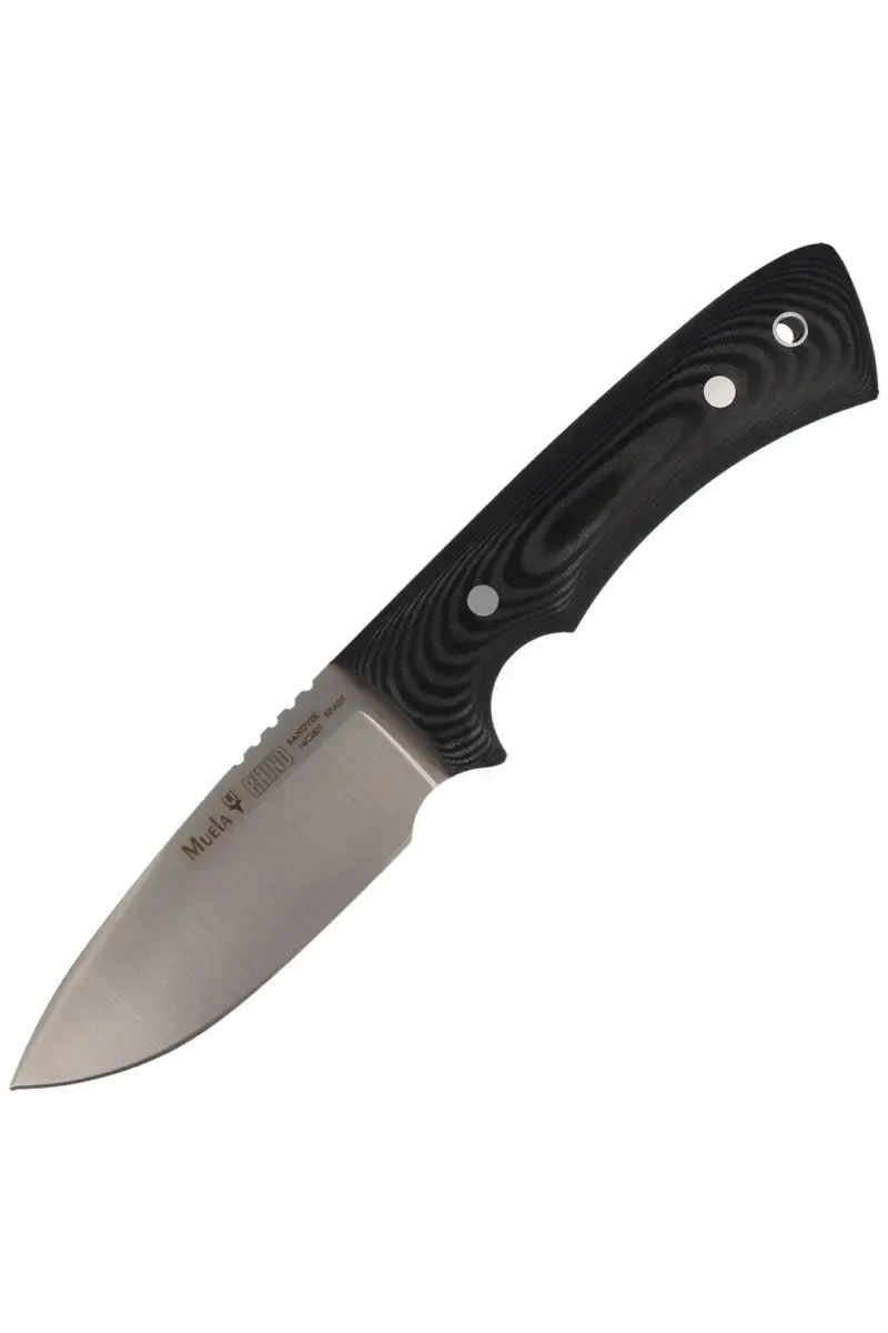 Nóż Muela Full Tang Black Micarta, Satin 14C28N (R