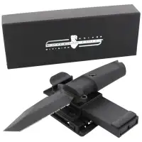 Nóż Extrema Ratio Fulcrum C Black Forprene, Black
