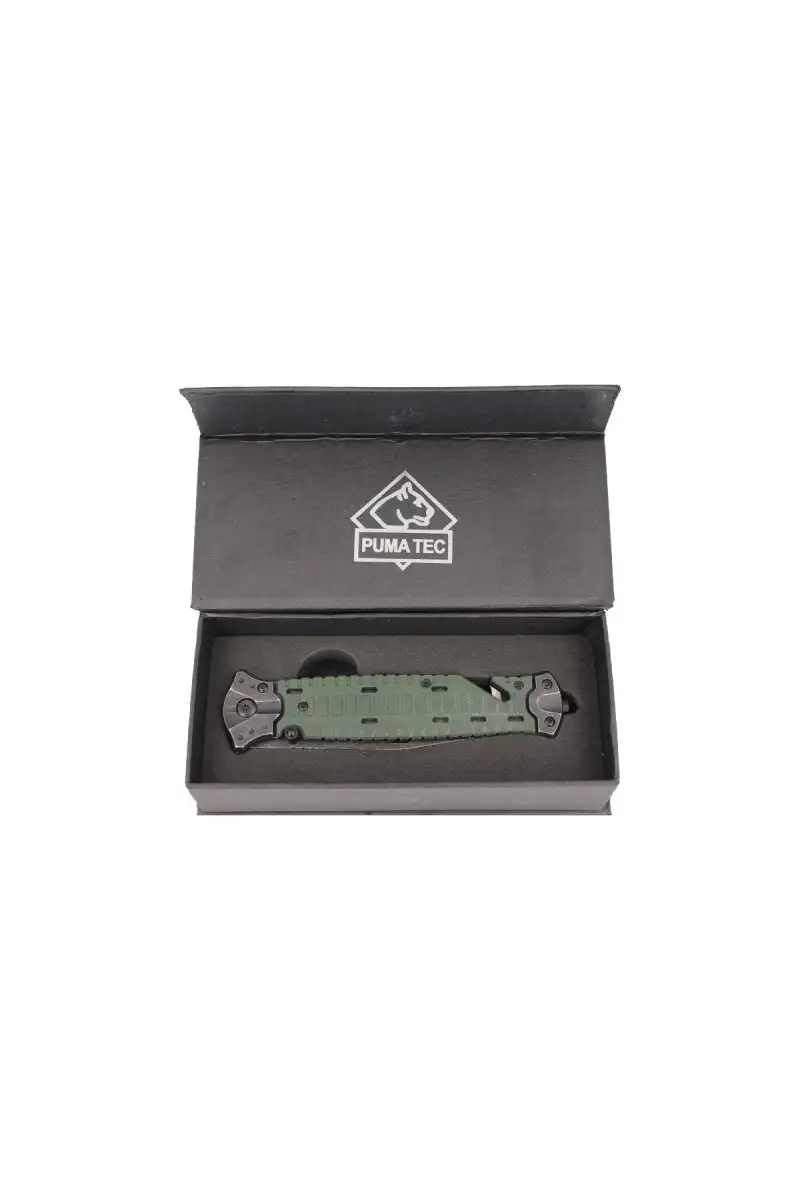 Nóż ratowniczy Puma Solingen Green G10 / Stainless