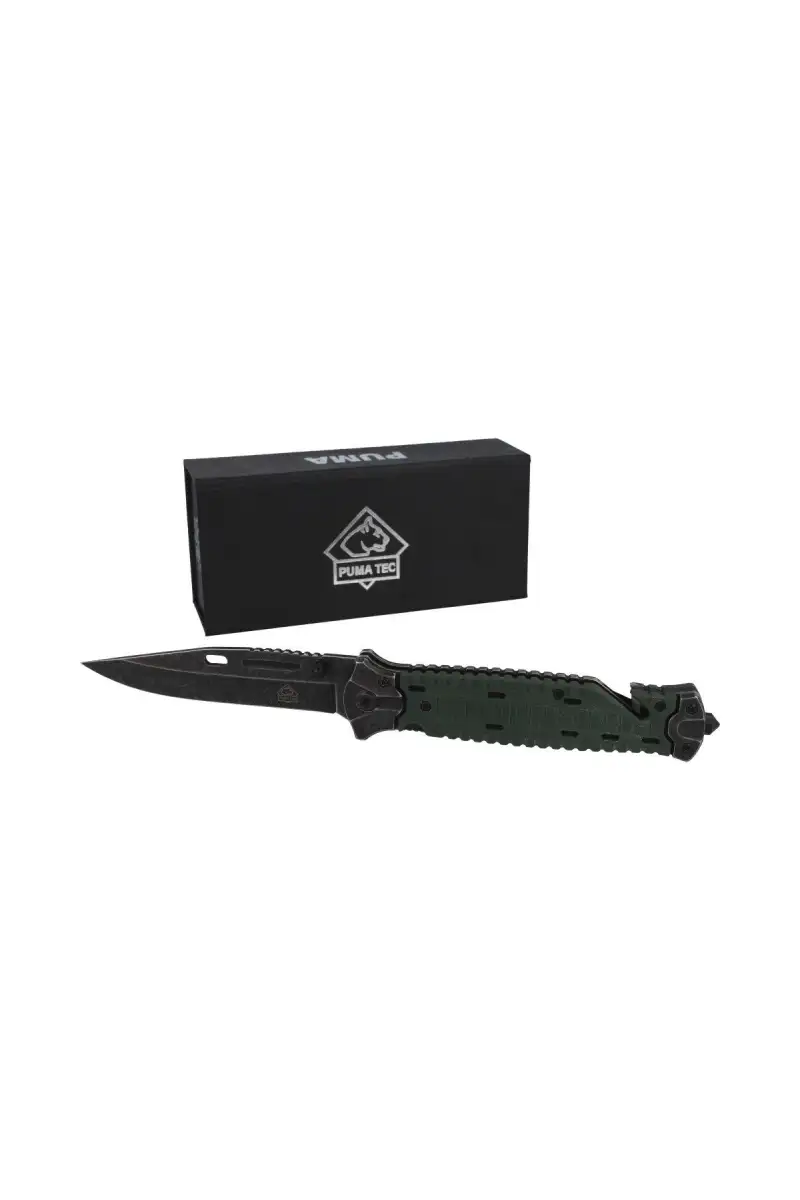 Nóż ratowniczy Puma Solingen Green G10 / Stainless