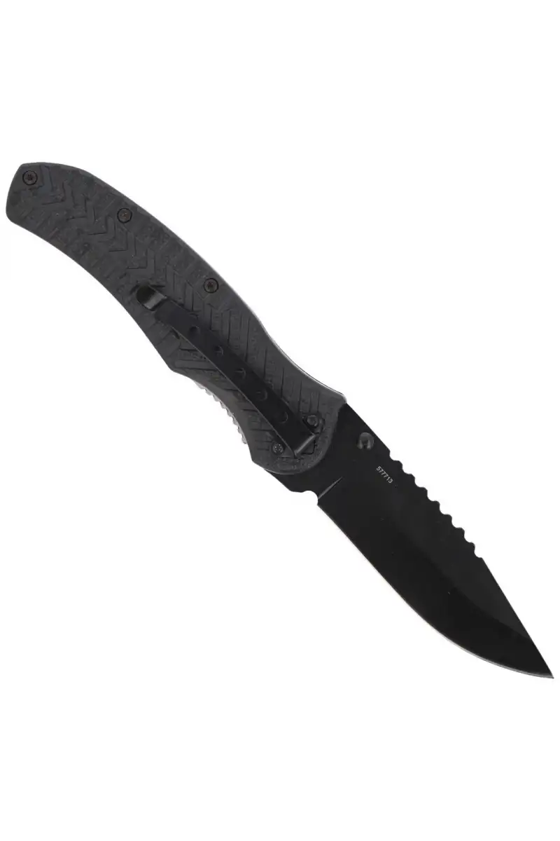 Nóż Herbertz Solingen Hit Black-Gold Drop Point Fo