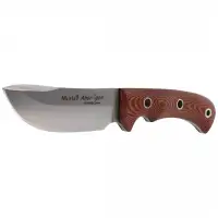 Nóż Muela Full Tang Bushcraft Brown Canvas Micarta
