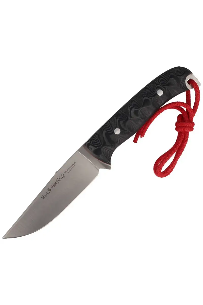Nóż Muela Black Micarta 3D, Satin X50CrMoV15 (HUSK