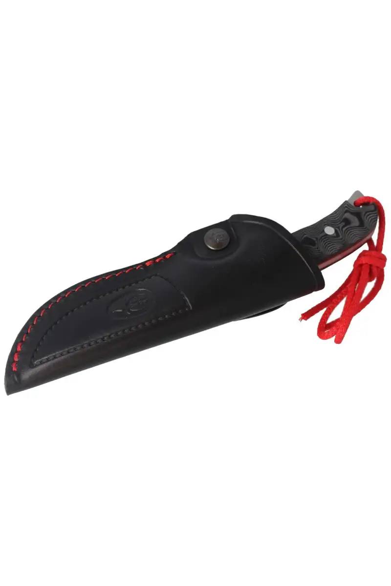 Nóż Muela Black Micarta 3D, Satin X50CrMoV15 (HUSK