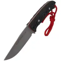 Nóż Muela Black Micarta 3D, Satin X50CrMoV15 (HUSK