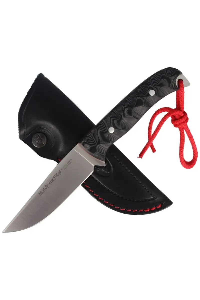 Nóż Muela Black Micarta 3D, Satin X50CrMoV15 (HUSK