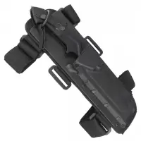 Nóż Extrema Ratio Glauca B1 Black Aluminium, Black