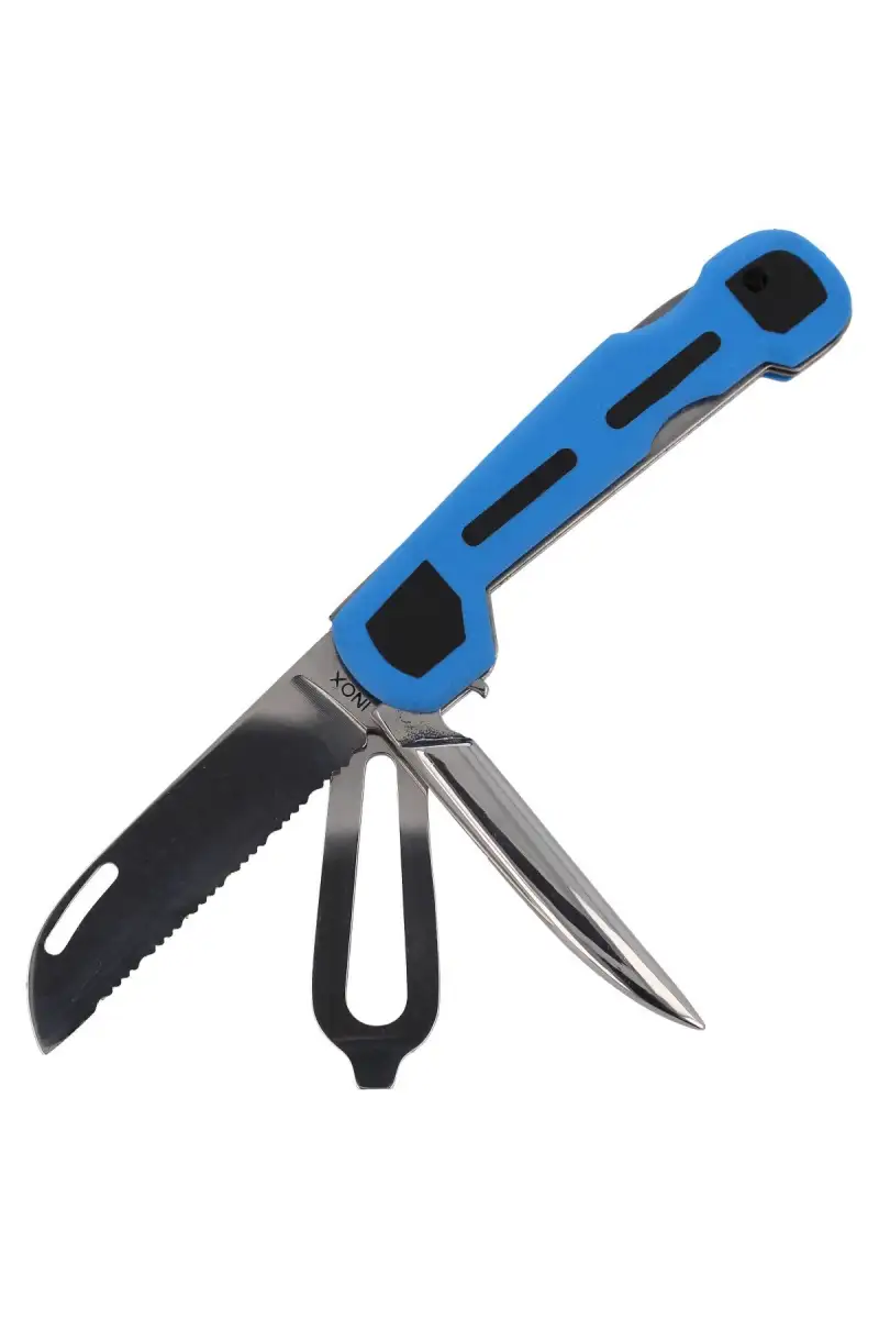 Nóż żeglarski MAC Coltellerie 65mm (SKIPPER BLUE)