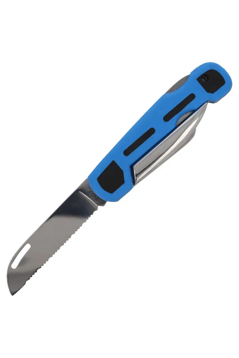 Nóż żeglarski MAC Coltellerie 65mm (SKIPPER BLUE)