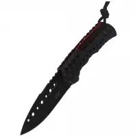Nóż Herbertz Solingen Hit Black Polimer, Black Bla