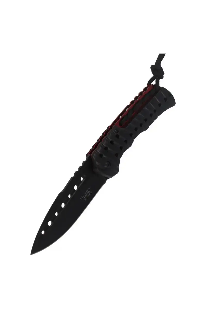Nóż Herbertz Solingen Hit Black Polimer, Black Bla