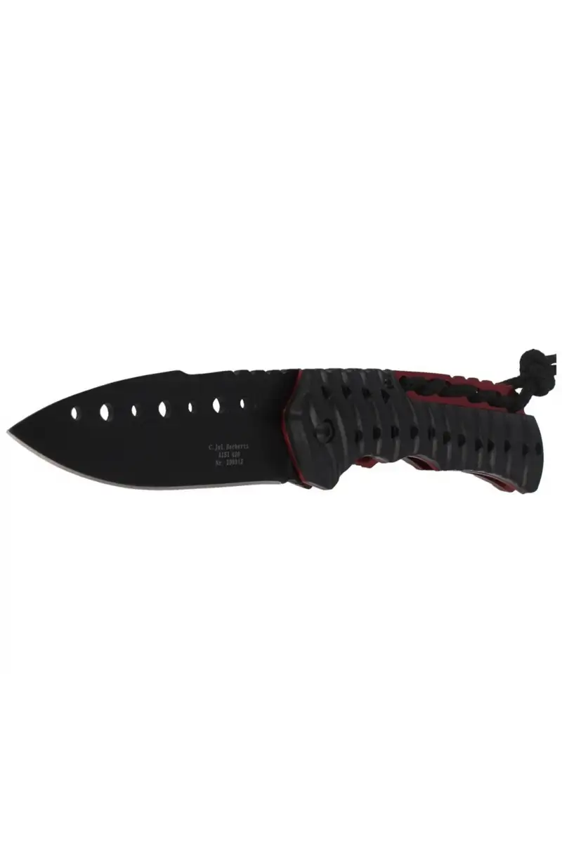 Nóż Herbertz Solingen Hit Black Polimer, Black Bla