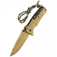 Nóż Herbertz Solingen Golden Drop Point Folder (56