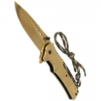 Nóż Herbertz Solingen Golden Drop Point Folder (56