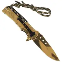 Nóż Herbertz Solingen Golden Drop Point Folder (56