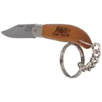Nóż brelok MAM Iberica Mini, Light Beech Wood 45mm