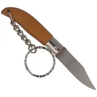 Nóż brelok MAM Iberica Mini, Light Beech Wood 45mm
